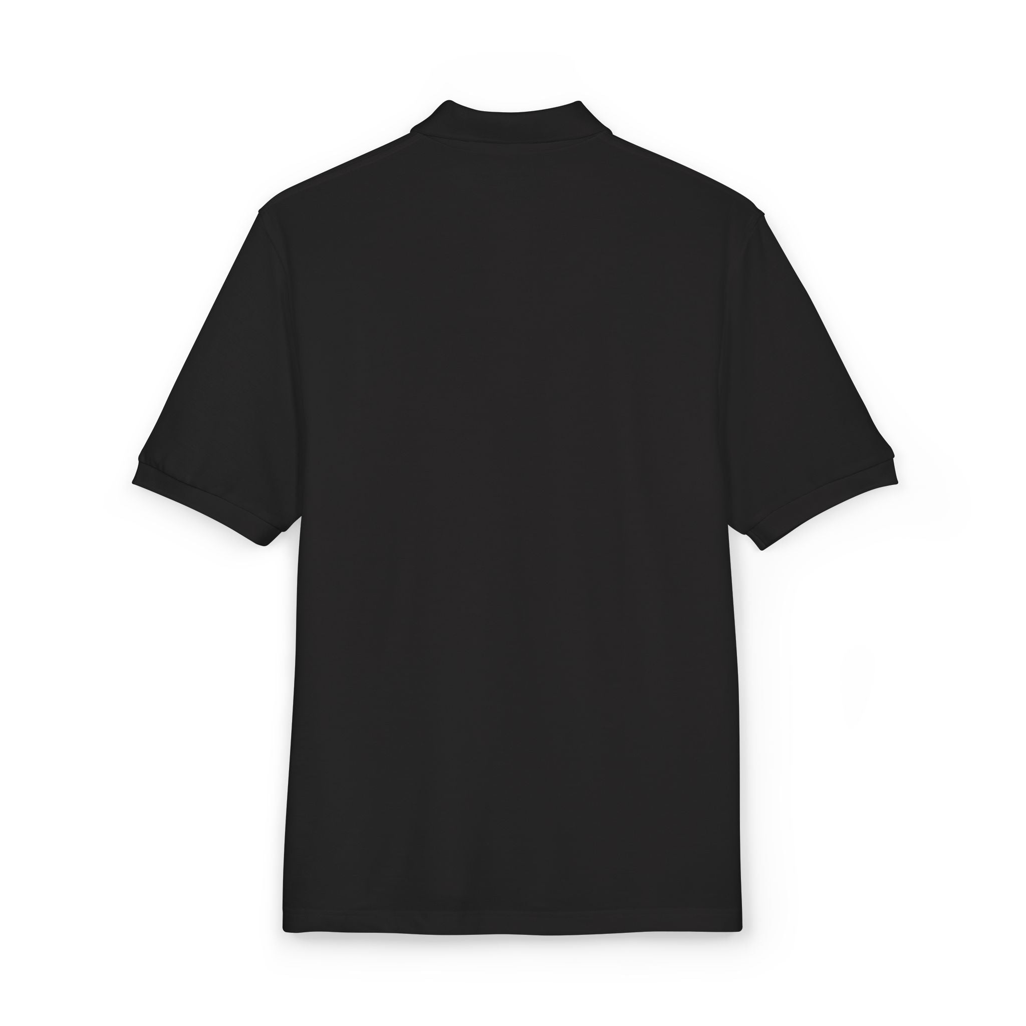 Embroidered Minimalist Heart Polo Shirt