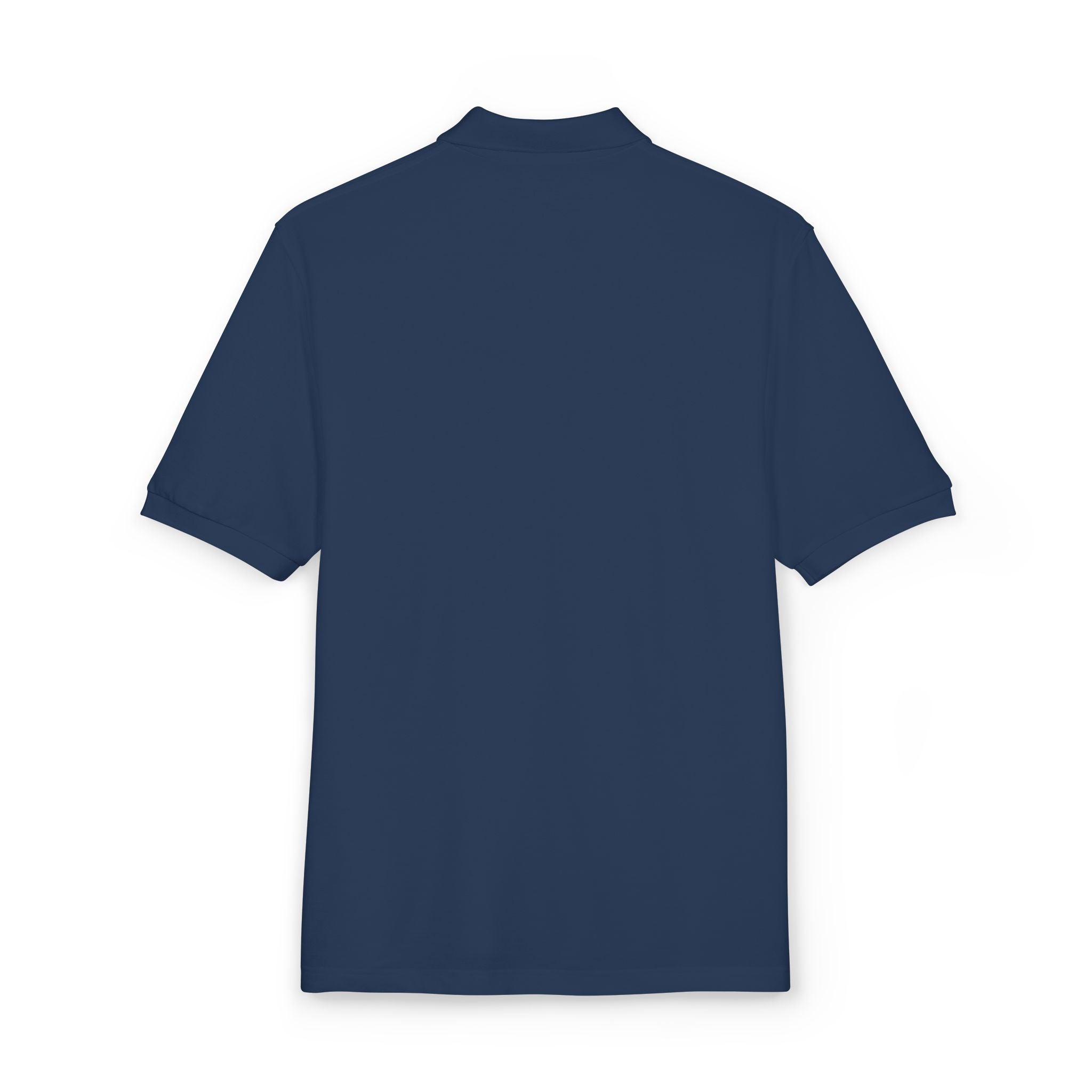 Embroidered Minimalist Heart Polo Shirt