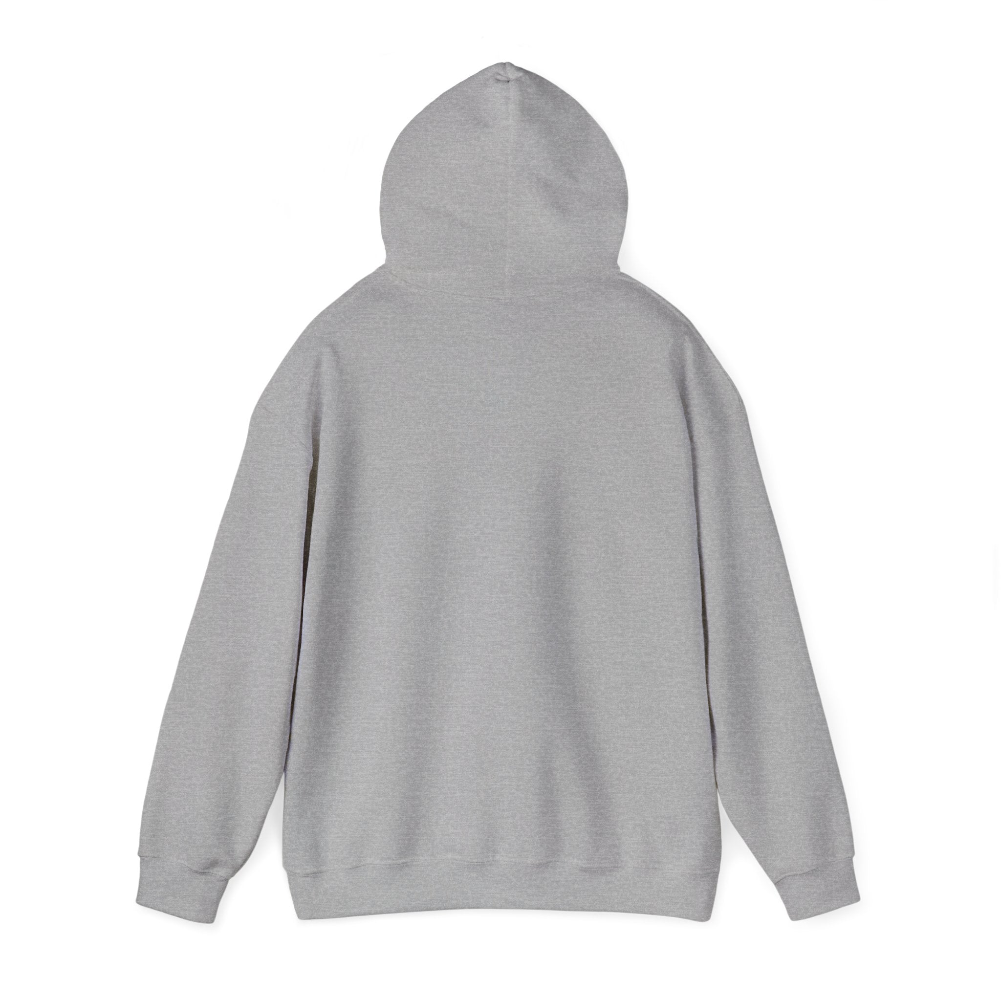 White Minimal Logo Hoodie — Clean Casual Unisex Pullover