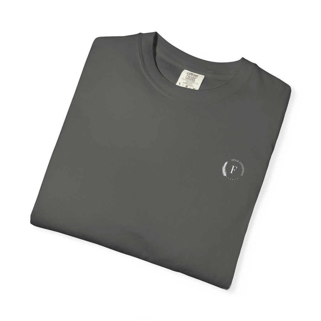 Copy of T-Shirt — Minimal White Garment-Dyed Tee