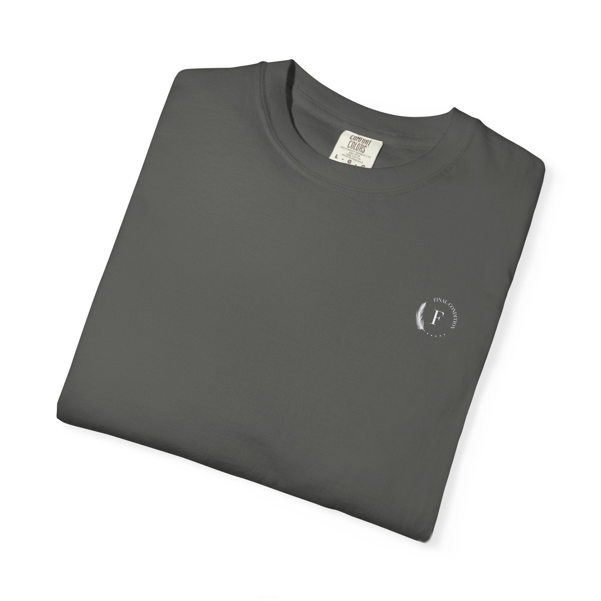 Copy of T-Shirt — Minimal White Garment-Dyed Tee