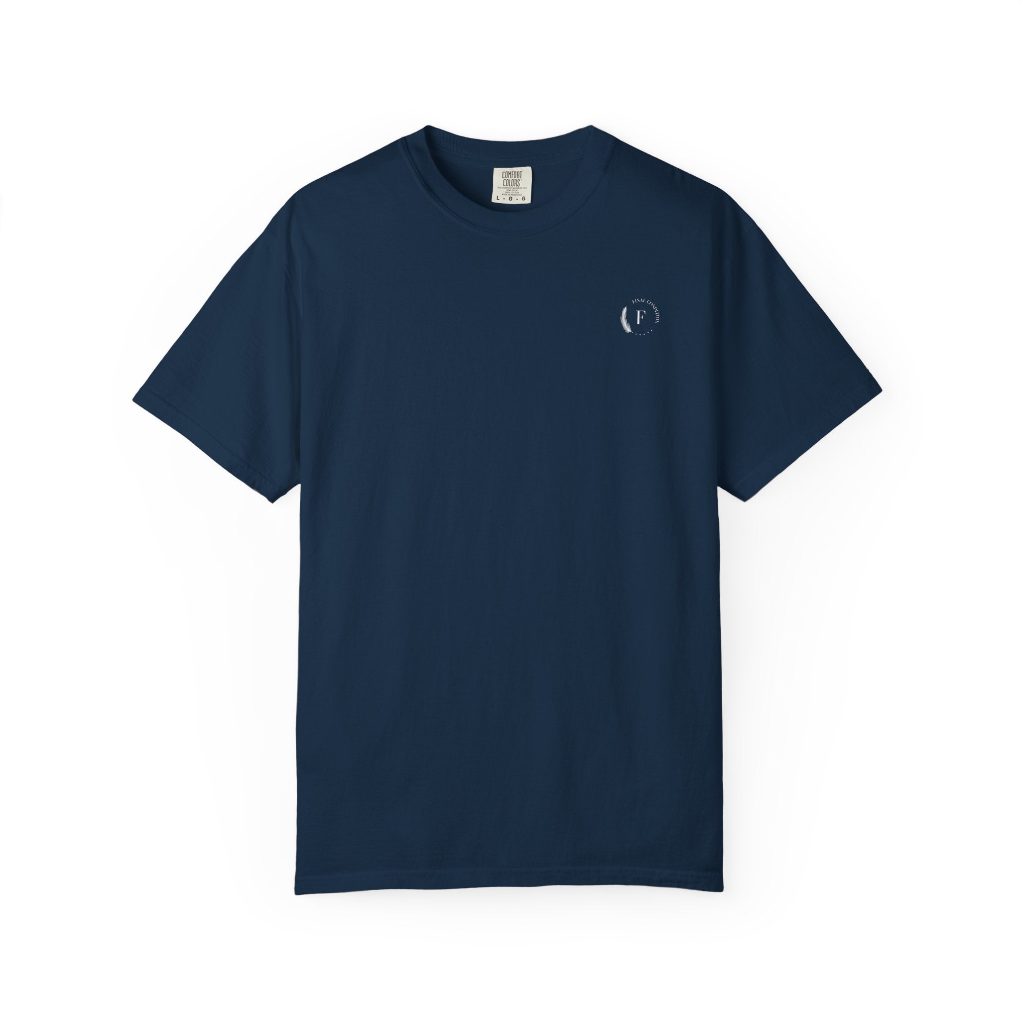 Copy of T-Shirt — Minimal White Garment-Dyed Tee