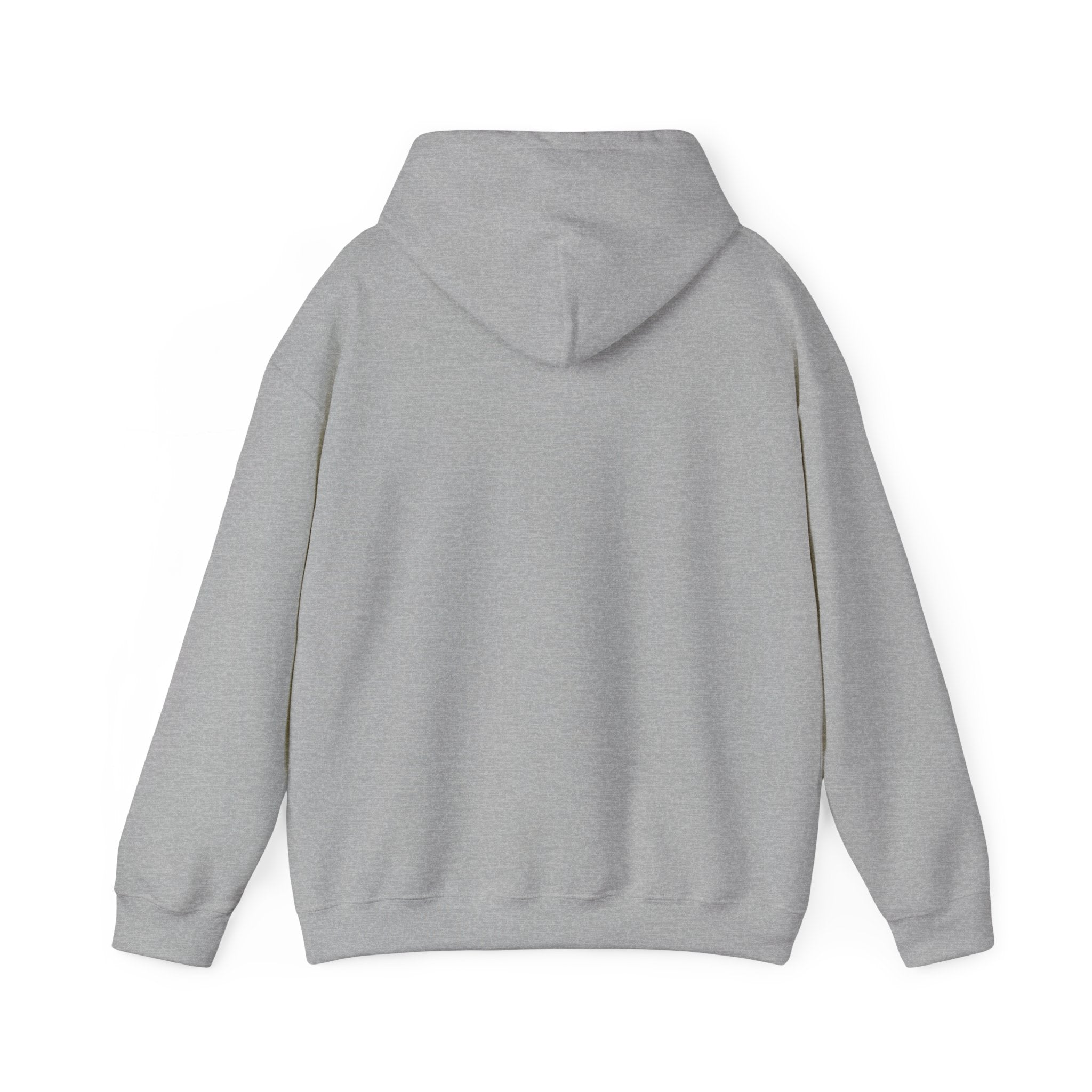 White Minimal Logo Hoodie — Clean Casual Unisex Pullover