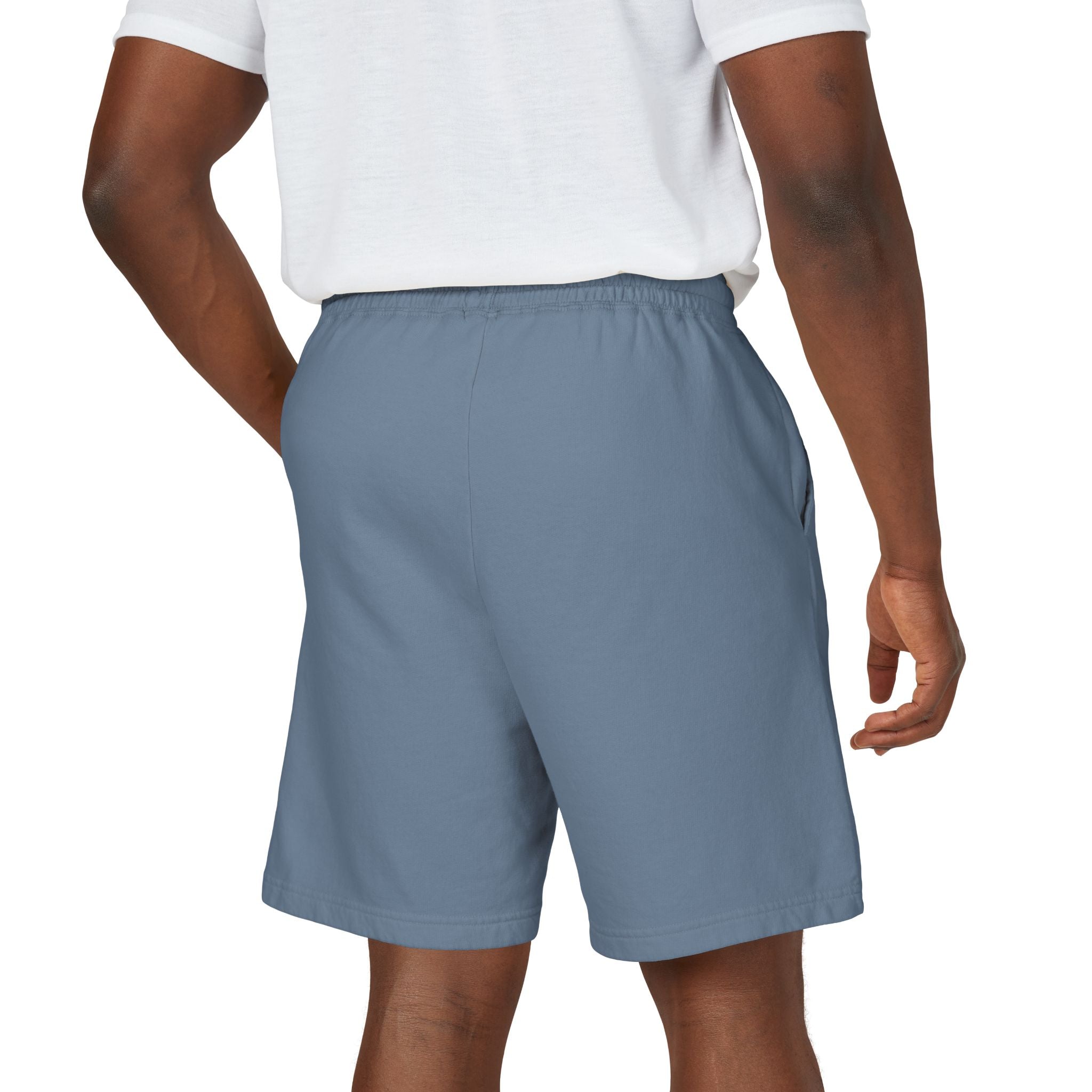 Lightweight Fleece Sweat Shorts — Garment-Dyed Casual Lounge Shorts