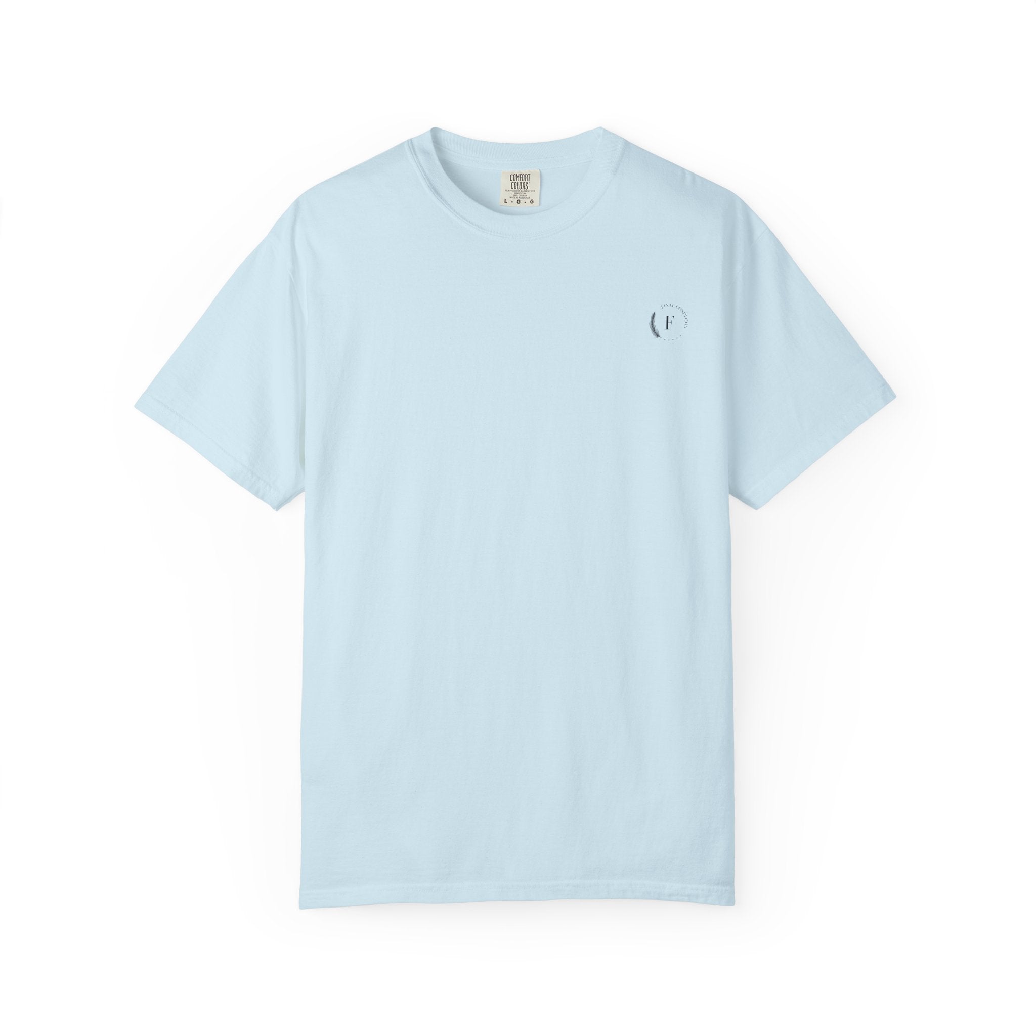 T-Shirt — Minimal White Garment-Dyed Tee