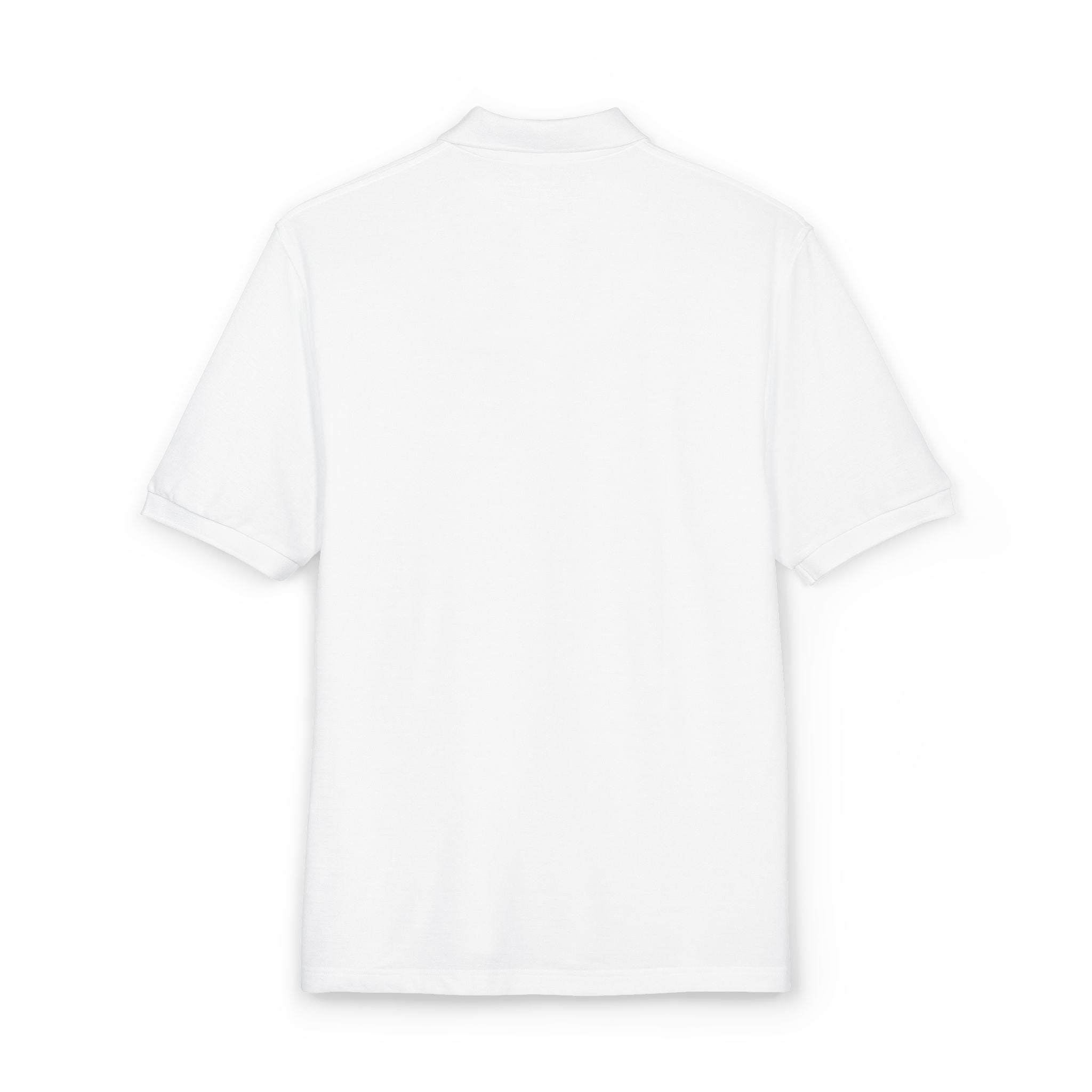 Embroidered Minimalist Heart Polo Shirt