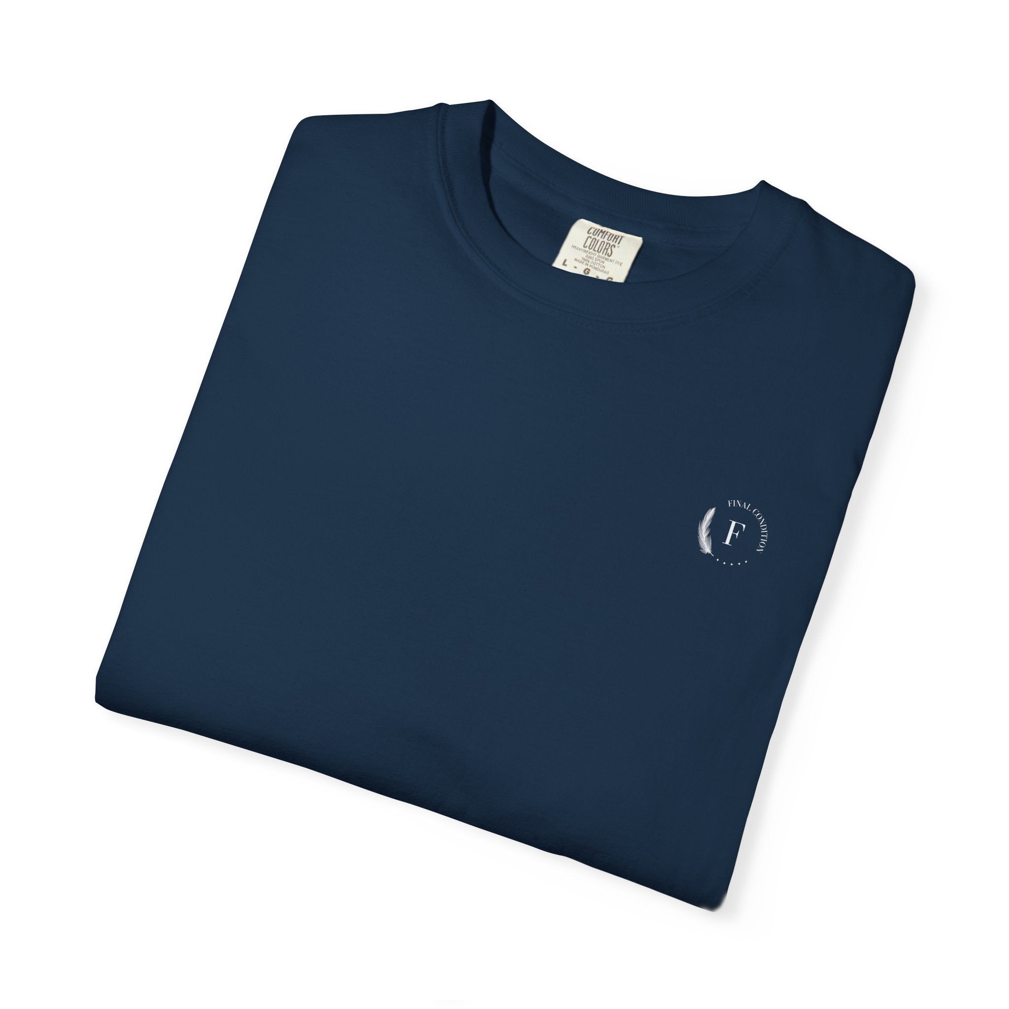 Copy of T-Shirt — Minimal White Garment-Dyed Tee