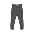 Fleece Sweatpants — Minimalist Cream Joggers with Small Chest Logo