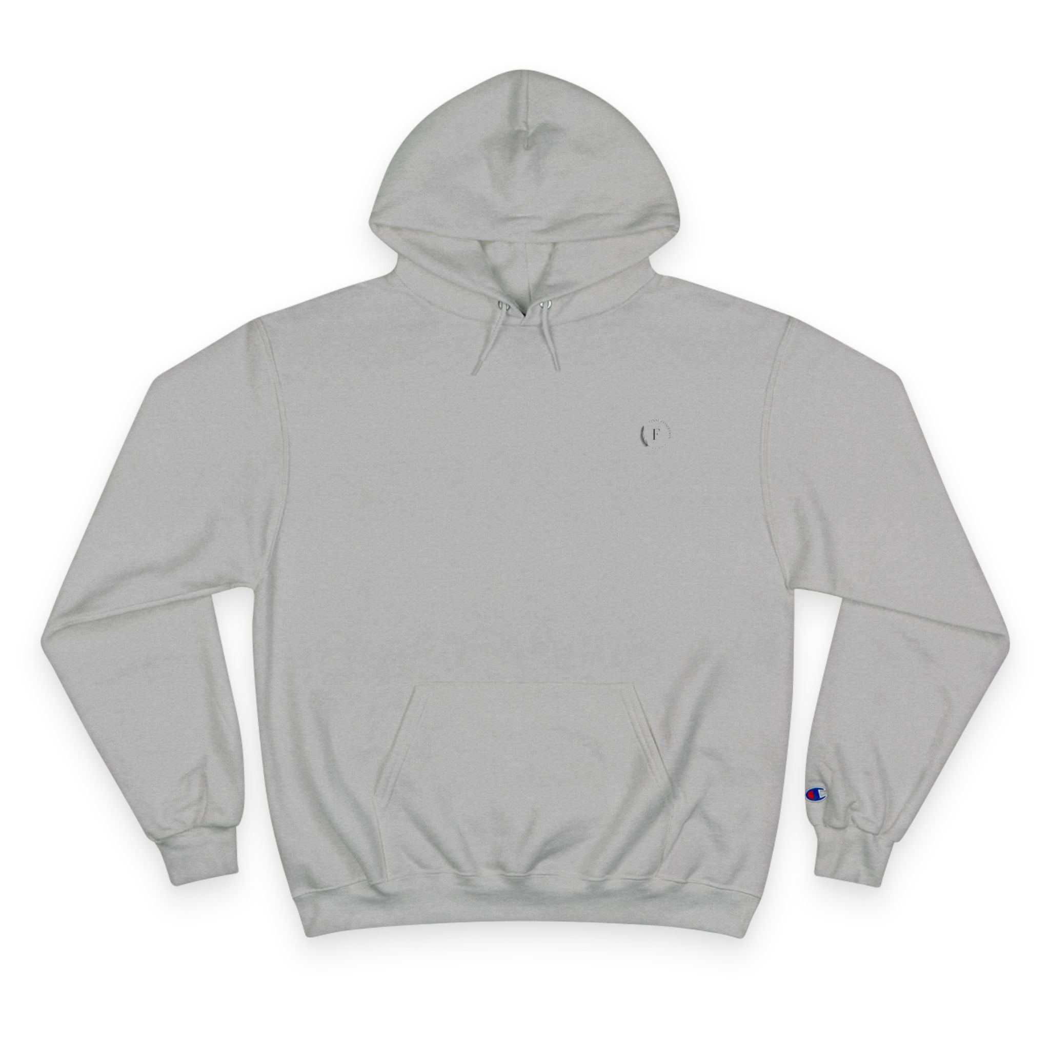 Champion Hoodie — Classic White Logo Pullover Hoodie