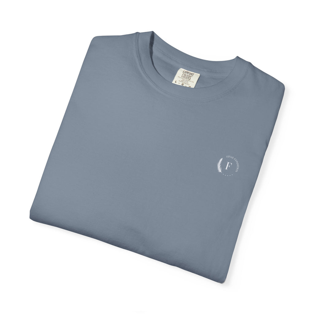 Copy of T-Shirt — Minimal White Garment-Dyed Tee