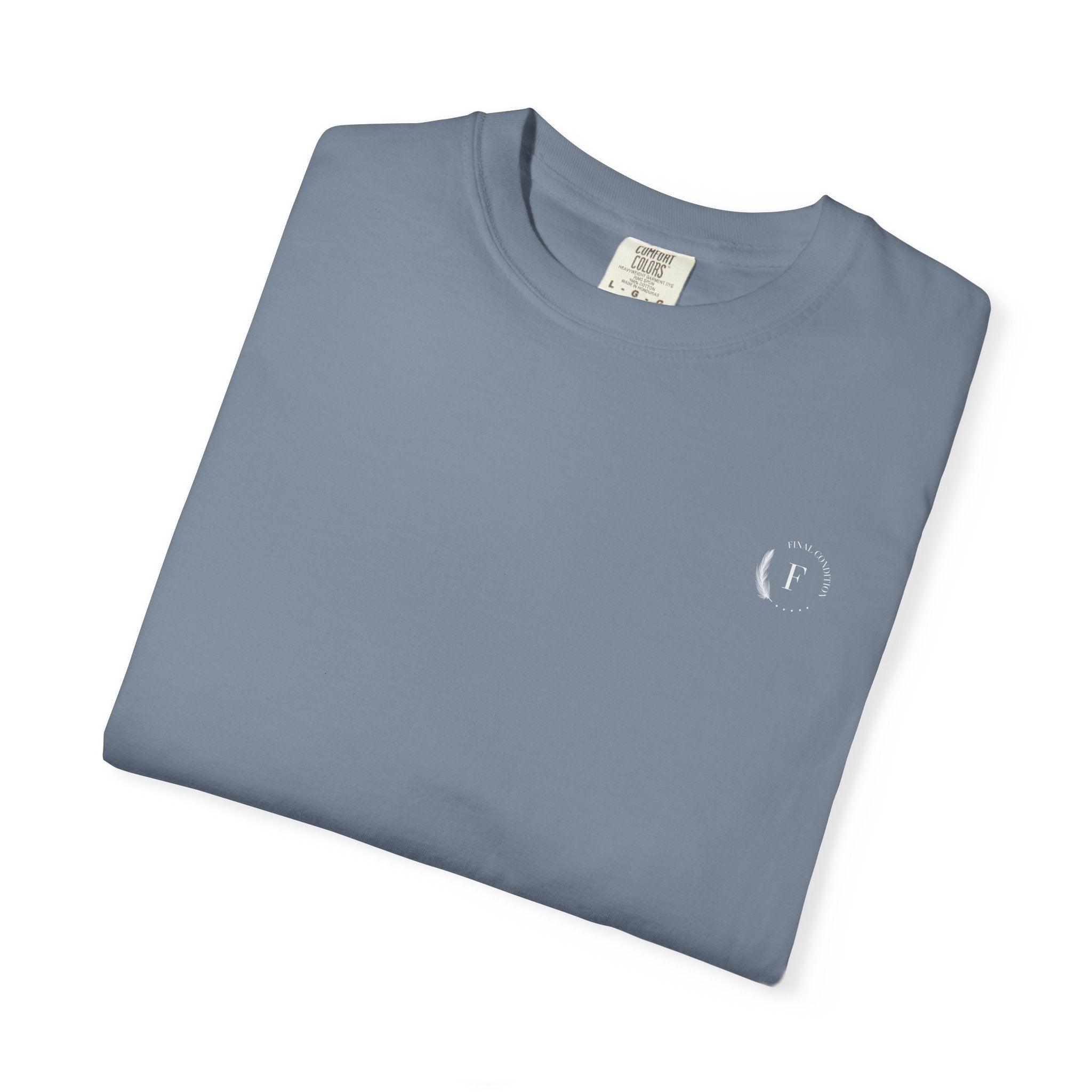 Copy of T-Shirt — Minimal White Garment-Dyed Tee