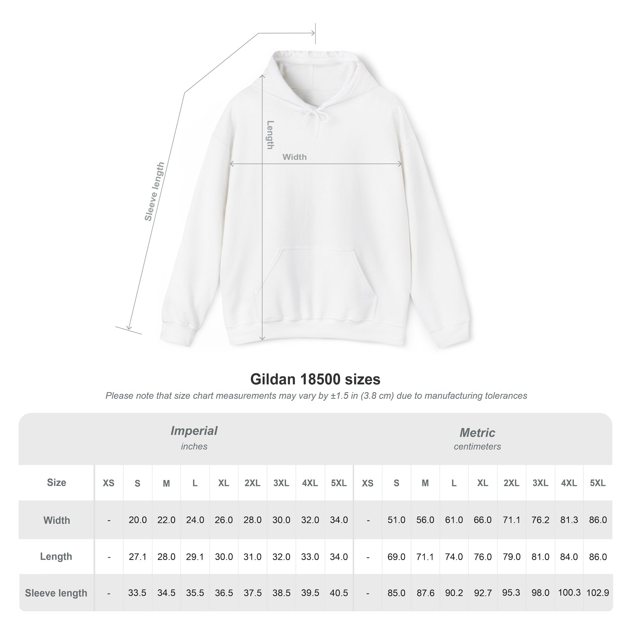 White Minimal Logo Hoodie — Clean Casual Unisex Pullover
