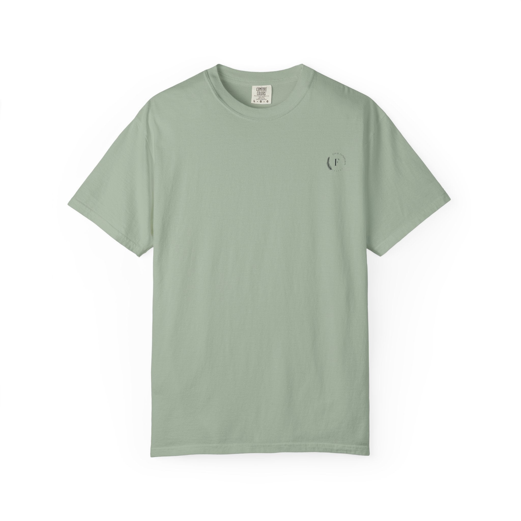 T-Shirt — Minimal White Garment-Dyed Tee