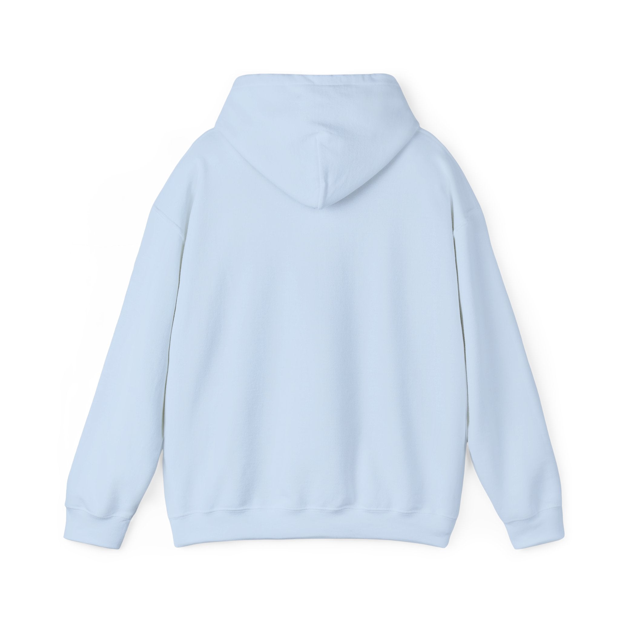 White Minimal Logo Hoodie — Clean Casual Unisex Pullover