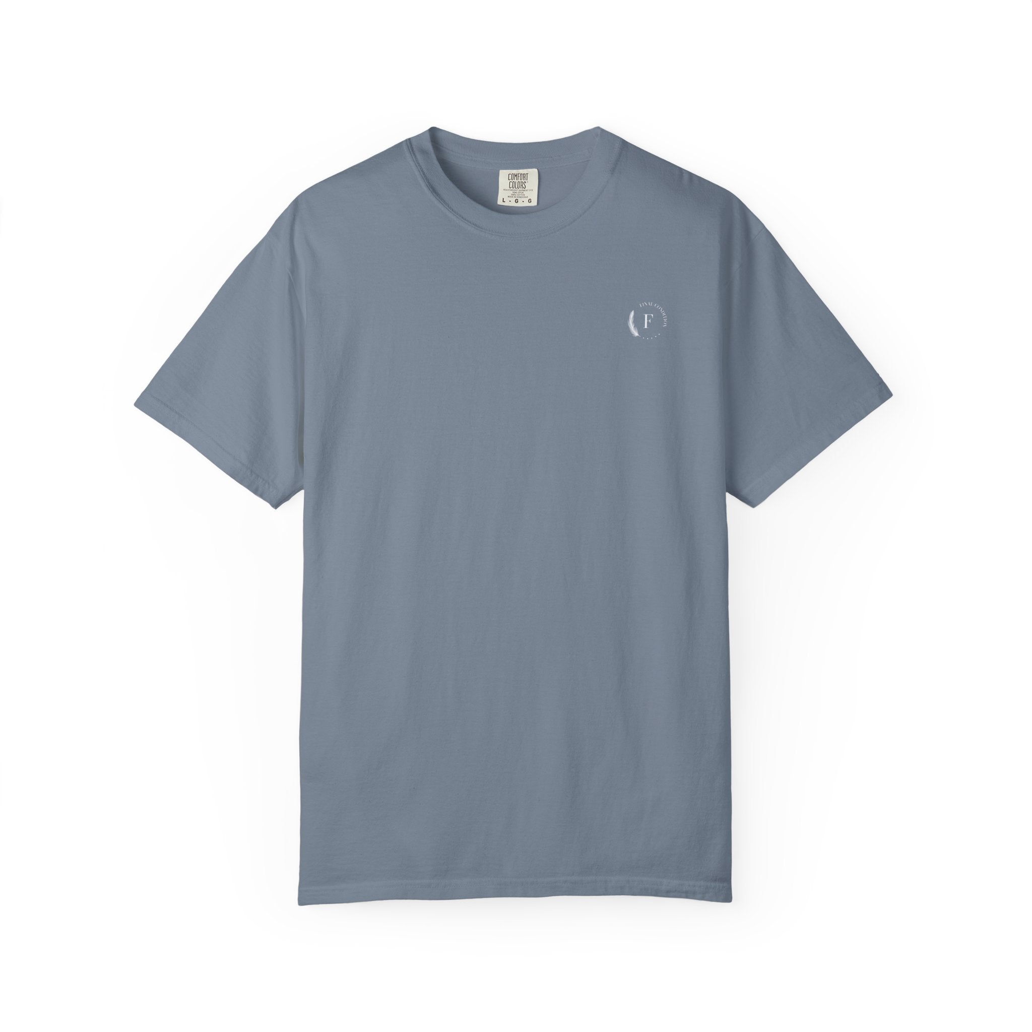 Copy of T-Shirt — Minimal White Garment-Dyed Tee
