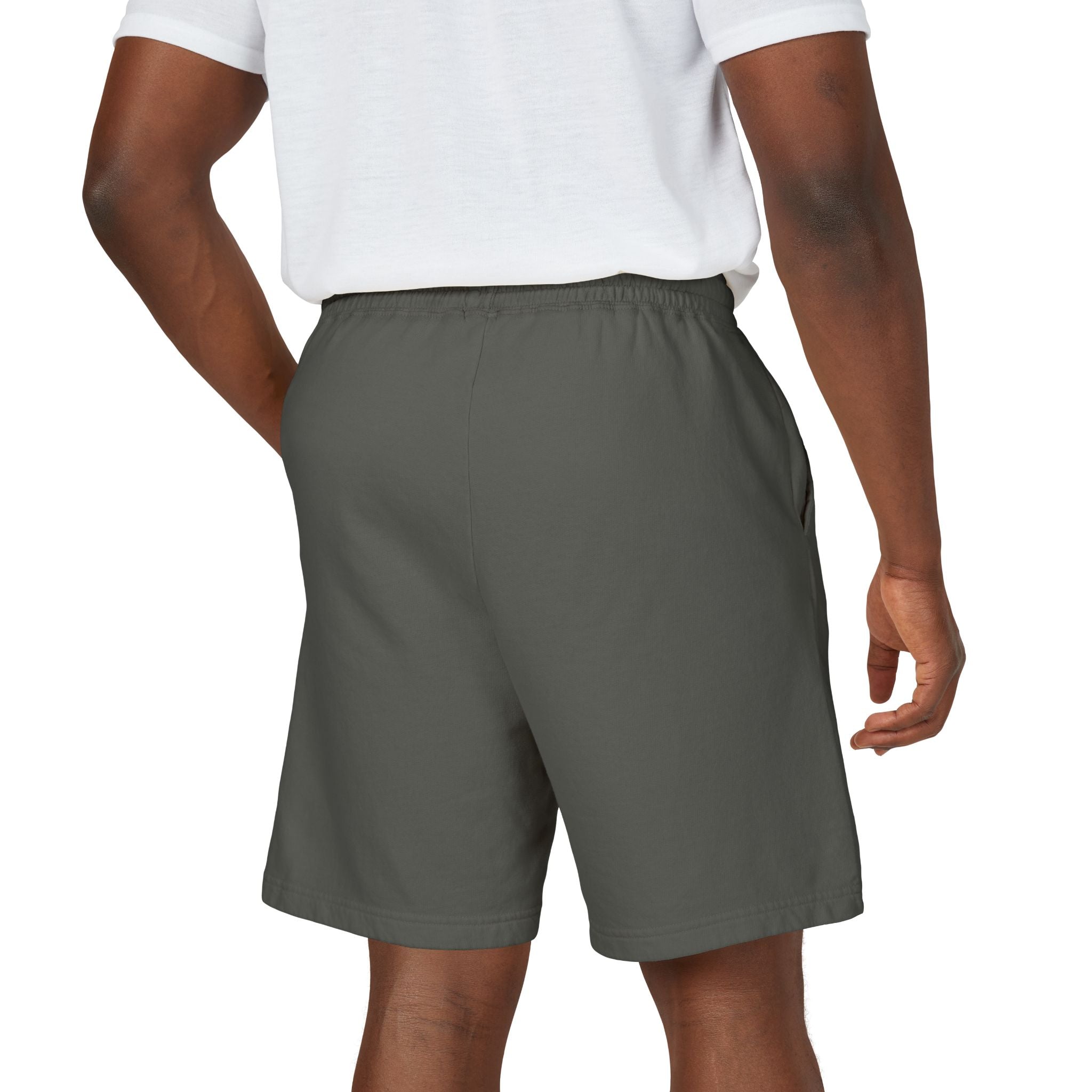 Lightweight Fleece Sweat Shorts — Garment-Dyed Casual Lounge Shorts