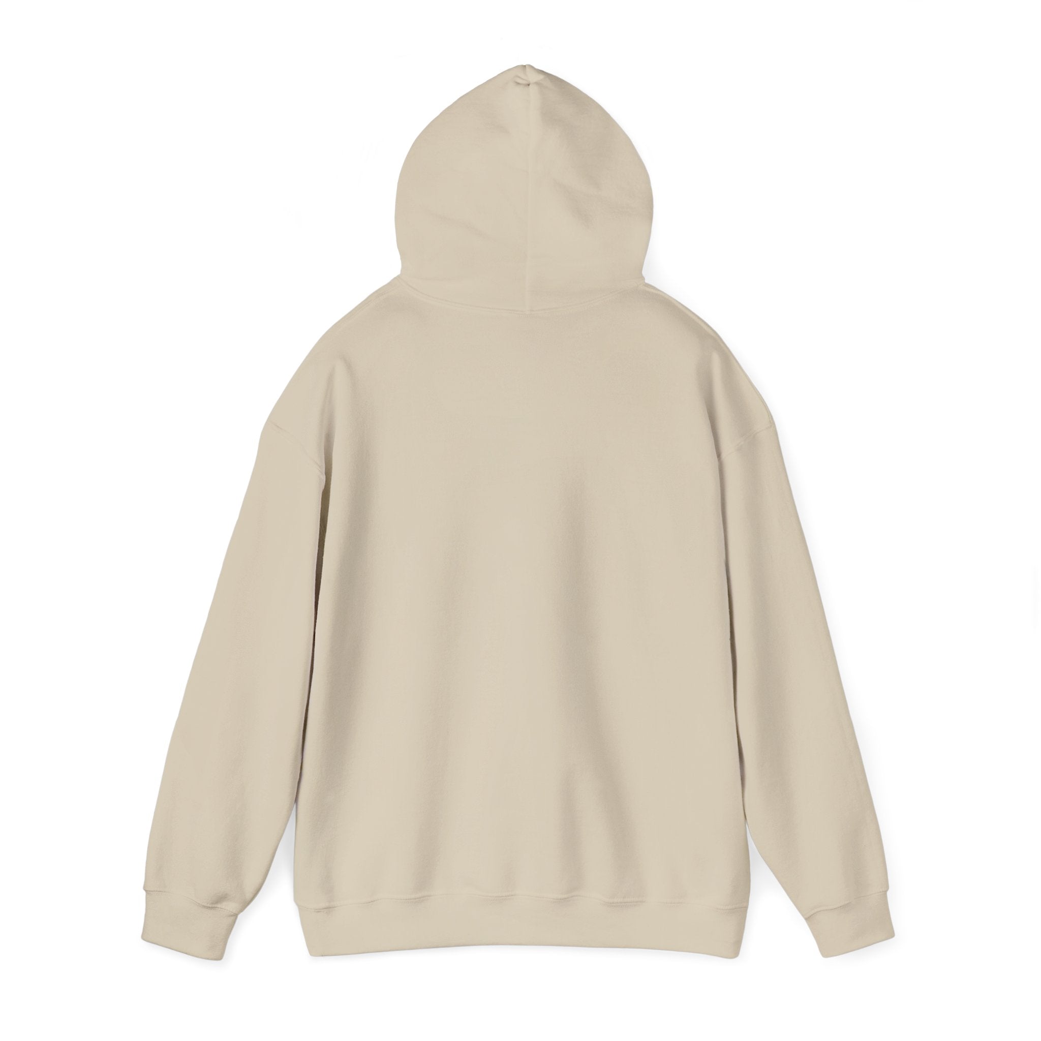 White Minimal Logo Hoodie — Clean Casual Unisex Pullover