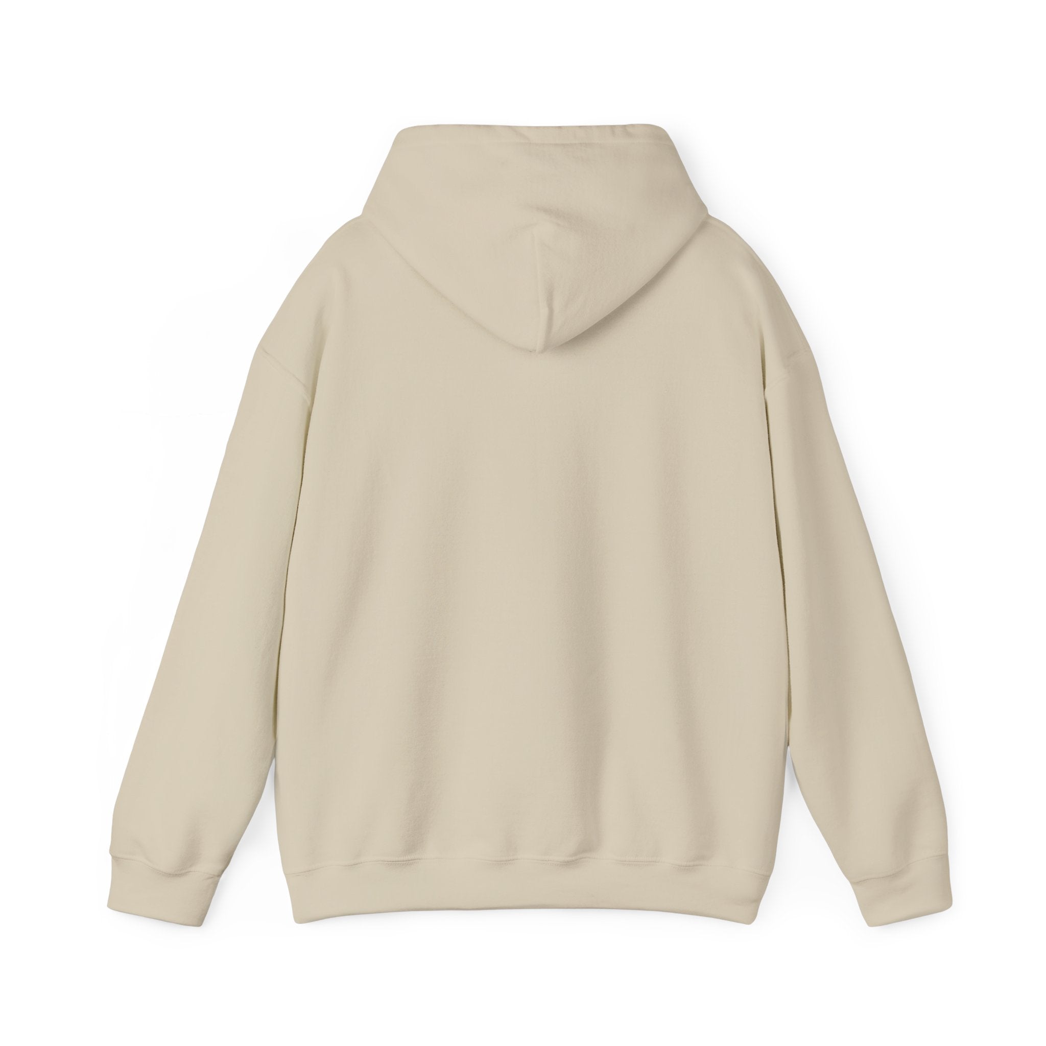 White Minimal Logo Hoodie — Clean Casual Unisex Pullover