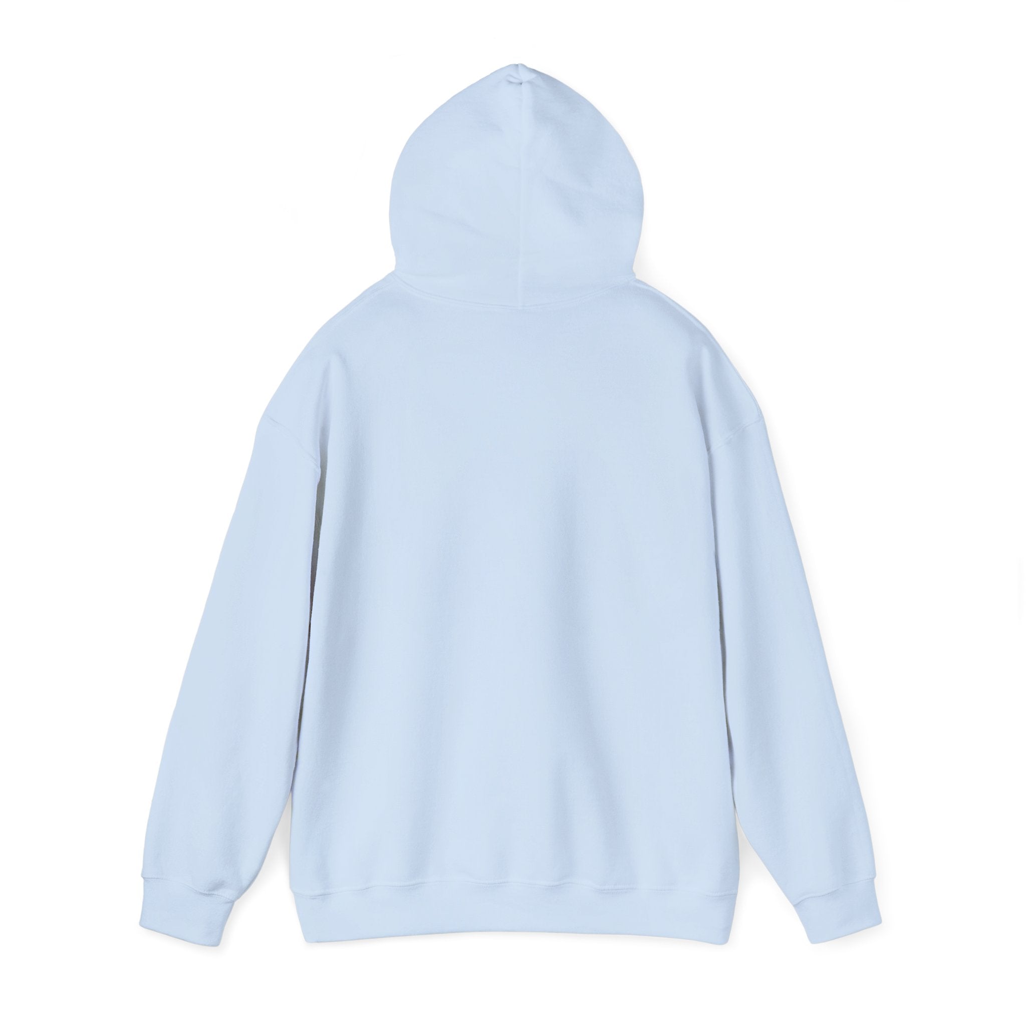 White Minimal Logo Hoodie — Clean Casual Unisex Pullover