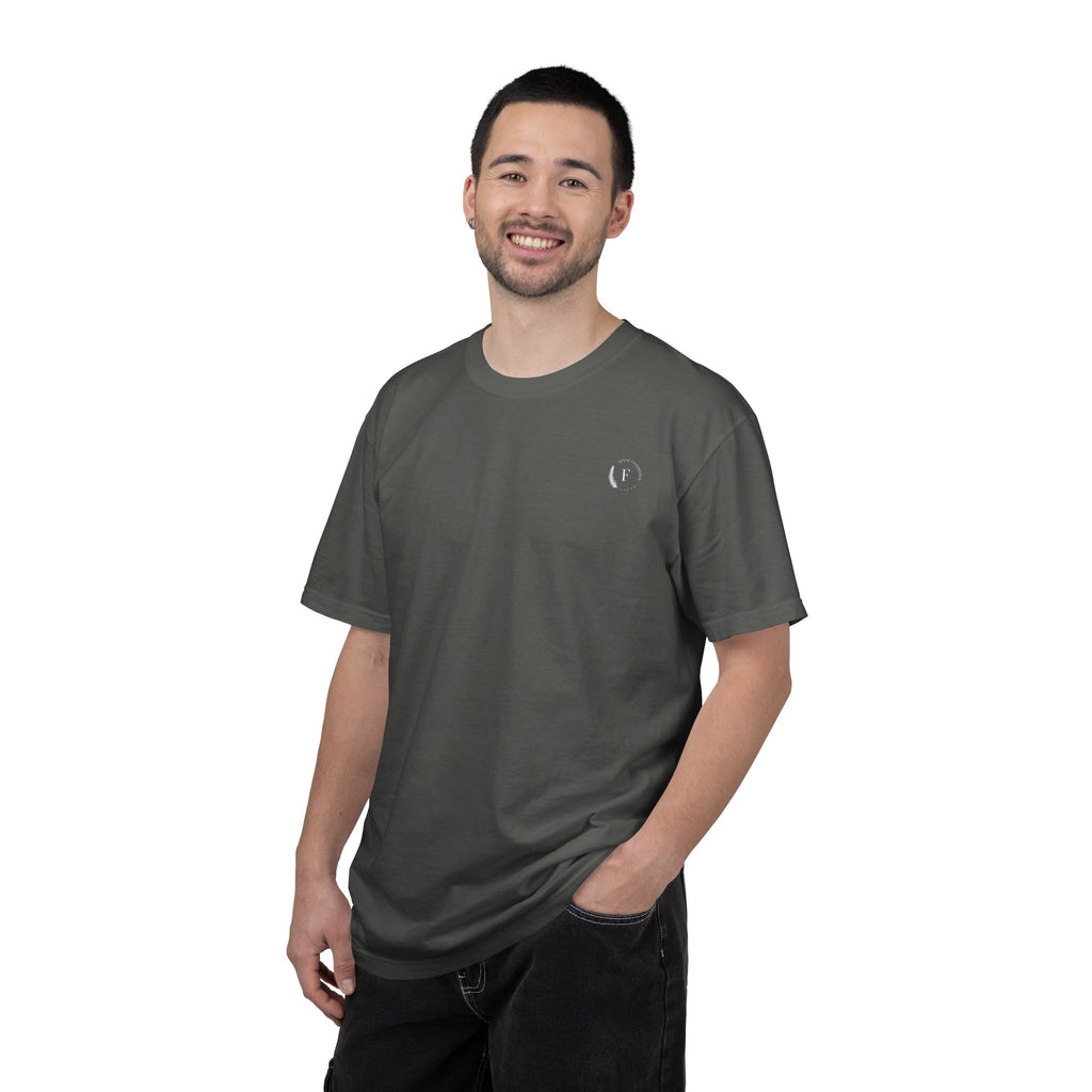Copy of T-Shirt — Minimal White Garment-Dyed Tee