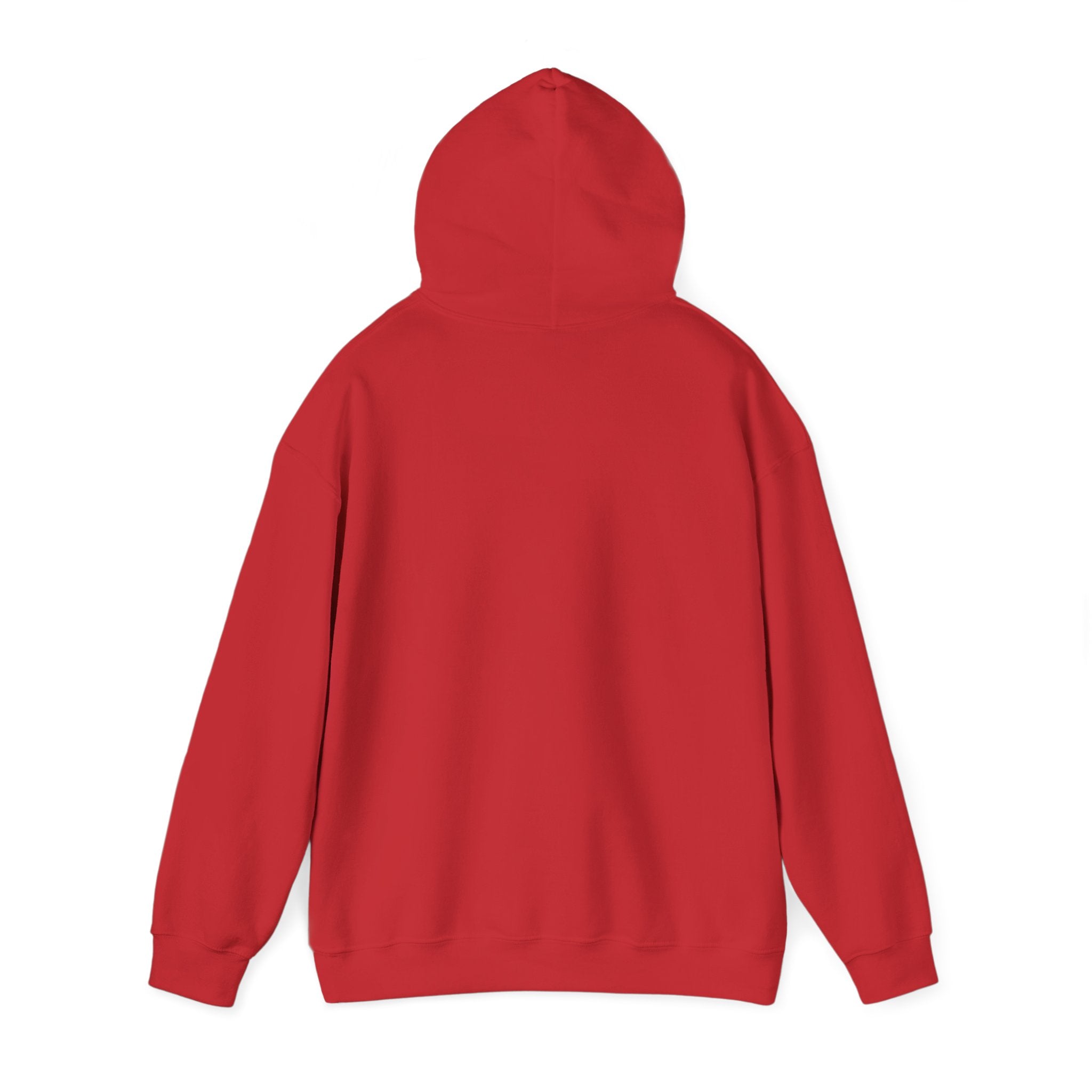 White Minimal Logo Hoodie — Clean Casual Unisex Pullover
